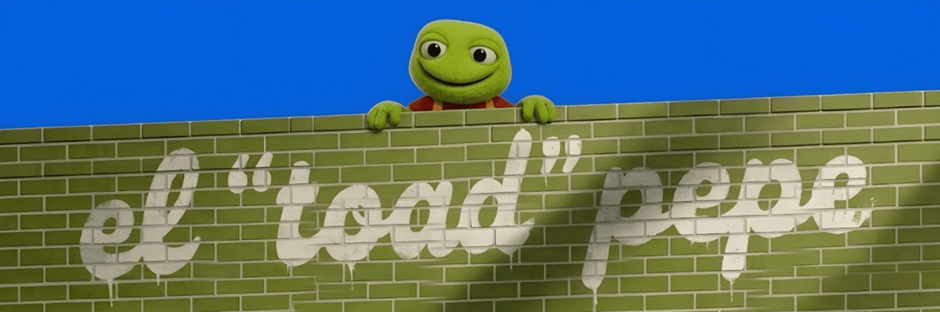 Pepe banner artwork shared in the illustrative alpha group
